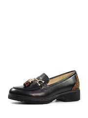 Lunar Codey Tassel Black Loafers - Image 5 of 10