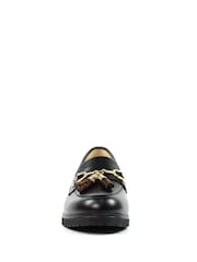 Lunar Codey Tassel Black Loafers - Image 9 of 10
