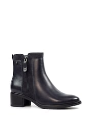 Lunar Blue Chambers Low Heel Smart Ankle Boots - Image 2 of 5