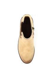 Lunar Cream Connie Wedge Heel Ankle Boots - Image 7 of 7
