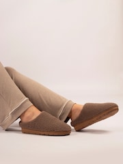 Lunar Burford Gift Boxed Brown Slippers - Image 1 of 6