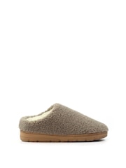 Lunar Burford Gift Boxed Brown Slippers - Image 2 of 6
