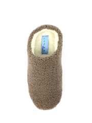 Lunar Burford Gift Boxed Brown Slippers - Image 6 of 6