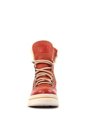 Lunar Orange Evelyn Teddy Trim Waterproof Boots - Image 3 of 6
