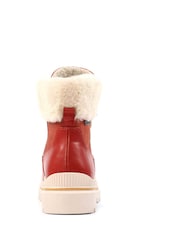 Lunar Orange Evelyn Teddy Trim Waterproof Boots - Image 4 of 6