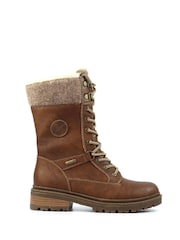 Lunar Cambridge Ice Grip Waterproof Brown Boots - Image 1 of 5