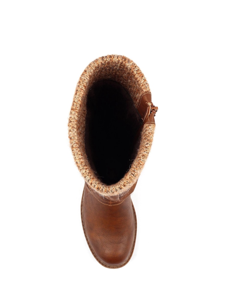 Lunar Brisbane Waterproof Long Brown Boots - Image 5 of 5 Lunar Brisbane Waterproof Long Brown Boots - Image 5 of 5