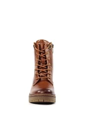 Lunar Cotton Chunky Ankle Brown Boots - Image 5 of 6