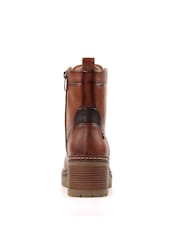Lunar Cotton Chunky Ankle Brown Boots - Image 6 of 6