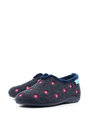 Lunar Blue Havana Full Slippers - Image 5 of 10