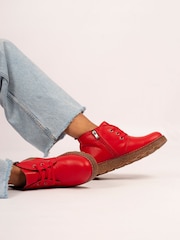 Lunar Red Claire III  Leather Ankle Boots - Image 1 of 2
