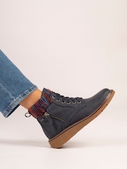 Lunar Wide Fit Blue California Boots - Image 2 of 8