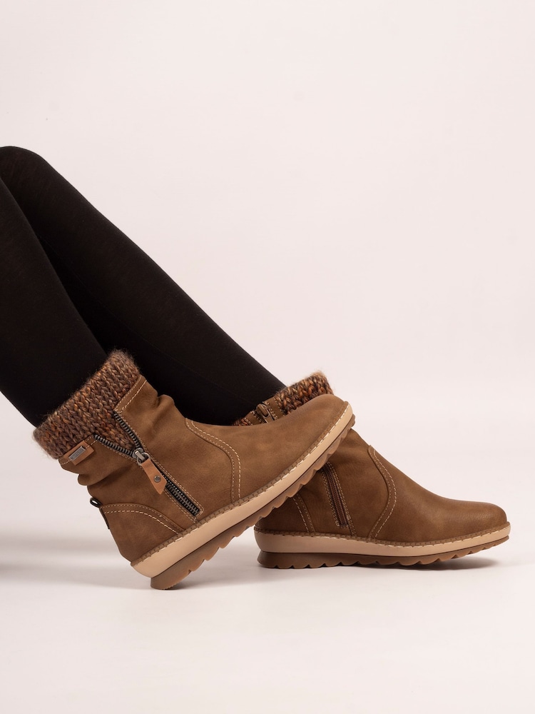 Lunar Deborah Waterproof Brown Boots - Image 1 of 8
