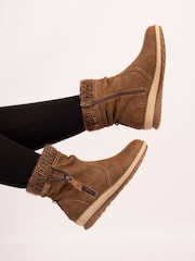 Lunar Deborah Waterproof Brown Boots - Image 2 of 8