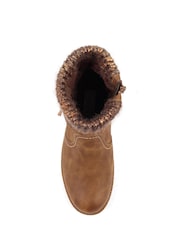 Lunar Deborah Waterproof Brown Boots - Image 6 of 8