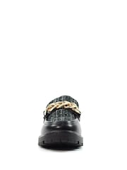 Lunar Chance Chunky Black Loafers - Image 7 of 9
