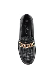 Lunar Chance Chunky Black Loafers - Image 9 of 9