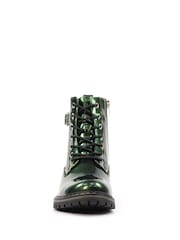 Lunar Green Parlour Patent Ankle Boots - Image 4 of 7