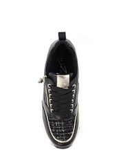 Lunar Jolt Wedge Black Trainers - Image 7 of 7
