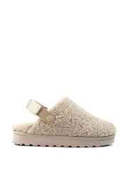Lunar Cream Naples Adjustable Strap Mule Slippers - Bild 2 von 9