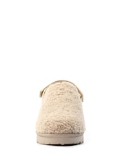 Lunar Cream Naples Adjustable Strap Mule Slippers - Bild 6 von 9