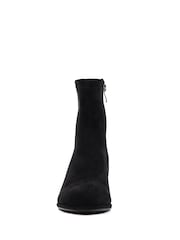 Lunar Sage Glitzy Heel Ankel Black Boots - Image 6 of 8