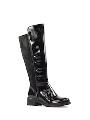 Lunar Perkins Patent Black Boots - Image 2 of 7