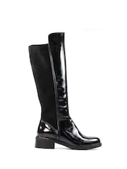 Lunar Perkins Patent Black Boots - Image 4 of 7