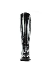 Lunar Perkins Patent Black Boots - Image 5 of 7