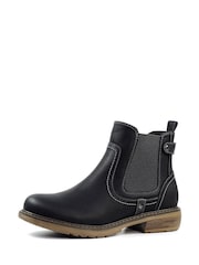 Lunar Roxie III Chelsea Black Boots - Image 3 of 7