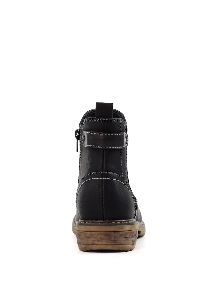 Lunar Roxie III Chelsea Black Boots - Image 7 of 7