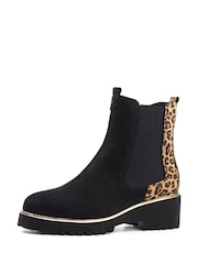 Lunar Nakita Ankle Black Boots - Image 3 of 8