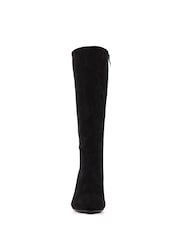 Lunar Witham Long Embellished Heel Black Boots - Image 4 of 6