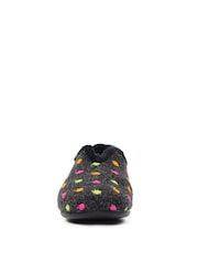 Lunar Studio Polka Dot Full Black Slippers - صورة 5 من 9