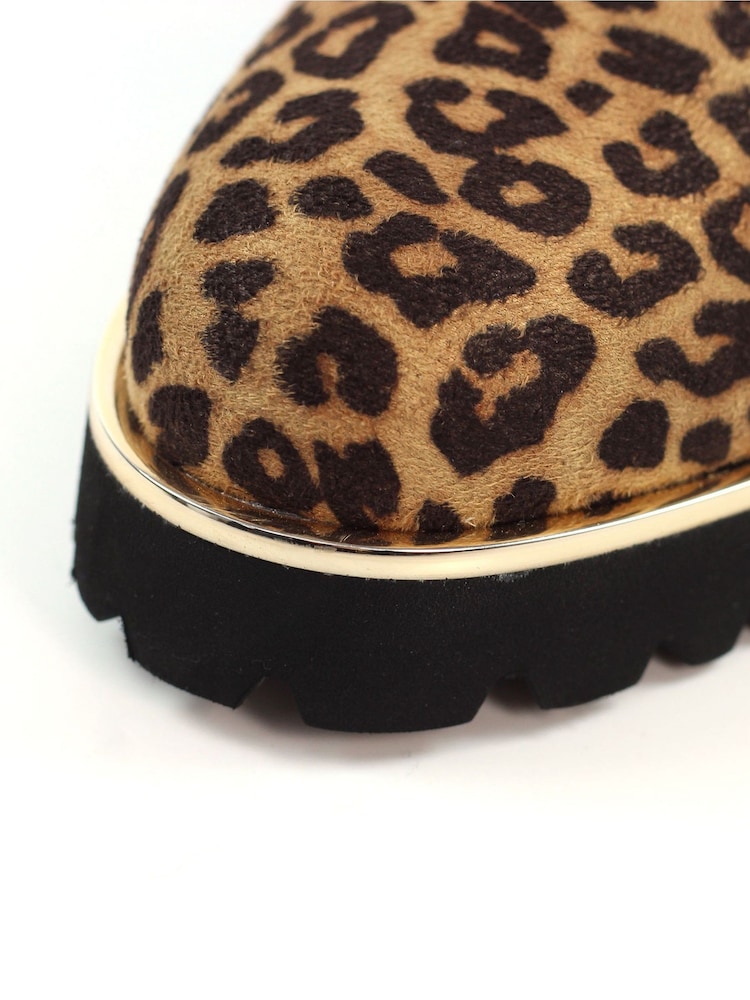 Lunar Animal Print Nakita Ankle Boots - Image 8 of 8 Lunar Animal Print Nakita Ankle Boots - Image 8 of 8
