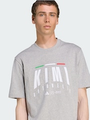 adidas Grey Mercedes - AMG Petronas Formula One Team Kimi Antonelli T-Shirt - Image 2 of 5