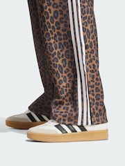 adidas Originals Brown Firebird Loose Leopard Track Joggers - Image 3 of 5