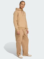 adidas Originals Cream Trefoil Essentials Woven Trousers - Image 1 of 5