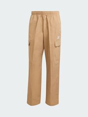 adidas Originals Cream Trefoil Essentials Woven Trousers - Image 5 of 5
