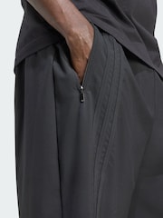 adidas Originals Black Firebird Oversized Nylon Shorts - Image 3 of 5