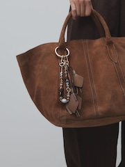 Bleu - Lanière de téléphone en résine perlée - Image 5 de 8