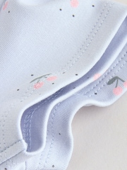 Қызғылт/Көк - Екі жақты зипті балаларға арналған комбинезондар 3 жиынтық (0ай-3жыл) - 11суретінің 11 суреті