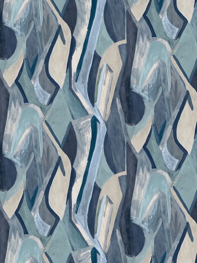Clarke and Clarke Ink Banner Dynamic Metropolitan A4 Wallpaper Sample - Image 1 of 1 Clarke and Clarke Ink Banner Dynamic Metropolitan A4 Wallpaper Sample - Image 1 of 1