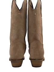 Ravel Natural Suede Cowboy Boots - Image 3 of 4