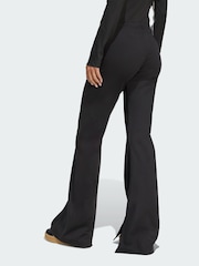 adidas Originals Black Ribbon Off Placed 3-Stripes Flared Joggers - Image 2 of 5