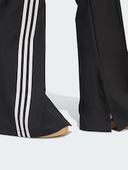 adidas Originals Black Ribbon Off Placed 3-Stripes Flared Joggers - Image 4 of 5