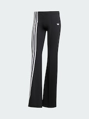adidas Originals Black Ribbon Off Placed 3-Stripes Flared Joggers - Image 5 of 5