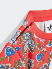 adidas Originals Red x Liberty London Top & Shorts Set - Image 4 of 6