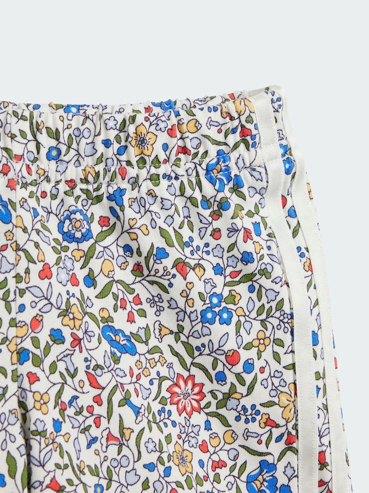 adidas Originals Red x Liberty London Top & Shorts Set - Image 6 of 6