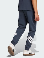 adidas Blue Future Icons 3-Stripes Tracksuit Bottoms - Image 2 of 5